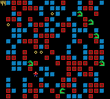 Sliding Block Maze Homebrew Game Color Version